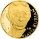 Zlatá půluncová medaile Vlasta Burian 2016 Proof