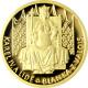 Zlatá mince 5 NZD Karel IV. a lidé - Blanka z Valois 2016 Proof