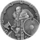 Strieborná minca 2 Oz Ragnar Viking Series 2015 Antique Štandard