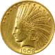 Zlatá mince Indian Head American Eagle 1908