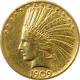 Zlatá minca Indian Head American Eagle 1909
