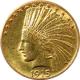 Zlatá minca Indian Head American Eagle 1915