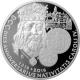 Strieborná uncová minca 2 NZD 700. výročie narodenia Karla IV. 2016 Proof
