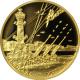 Zlatá minca 5 NZD Obléhánie Leningradu 2016 Proof