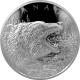 Stříbrná mince 500g Roaring Grizzly 2016 Proof (.9999)