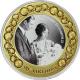 Stříbrná pozlacená mince Královna Alžběta II. 90. výročí narození 1 Oz 2016 Proof