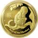 Exkluzivní Zlatá mince Year of the Monkey Rok Opice 1 Oz 2016 Proof