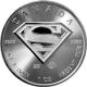 Strieborná investičná minca Superman 1 Oz 2016