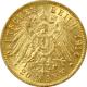 Zlatá minca 20 Marka Fridrich II. Bádenský 1914