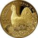 Zlatá mince Tetřev hlušec 2015 Proof