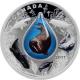 Strieborná minca Kanadský podmorský život 1 Oz 2017 Proof