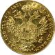 Zlatá mince Dukát Ferdinanda I. 1839 E