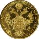 Zlatá minca Dukát Ferdinanda I. 1844 A