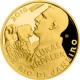 Zlatá čtvrtuncová minca Lukáš Krpálek 2016 Proof