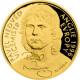 Zlatá čtvrtuncová mince Pavel Nedvěd 2017 Proof