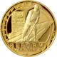 Zlatá čtvrtuncová minca Reformy Márie Terézie - hospodárská 2017 Proof