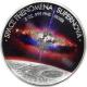 Stříbrná mince 3 Oz Supernova Space phenomena 2016 Proof