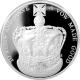 Strieborná minca 60. výročia korunovácie Elizabeth II. 2013 Piedfort Proof