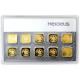 10 x 1g Heraeus Nemecko Multicard Investičné zlaté tehličky