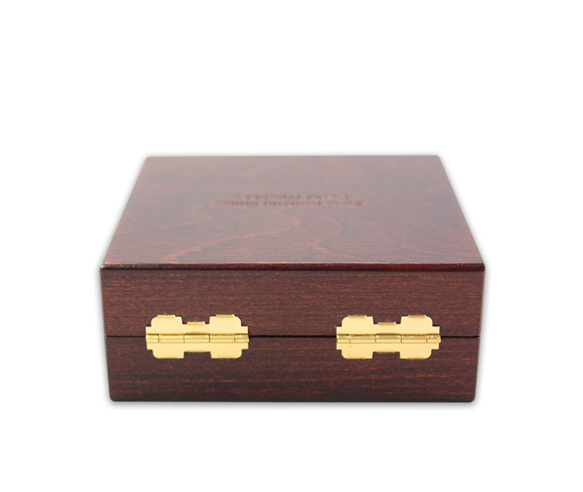 Dřevěná krabička 1 x Au ČR 27 mm