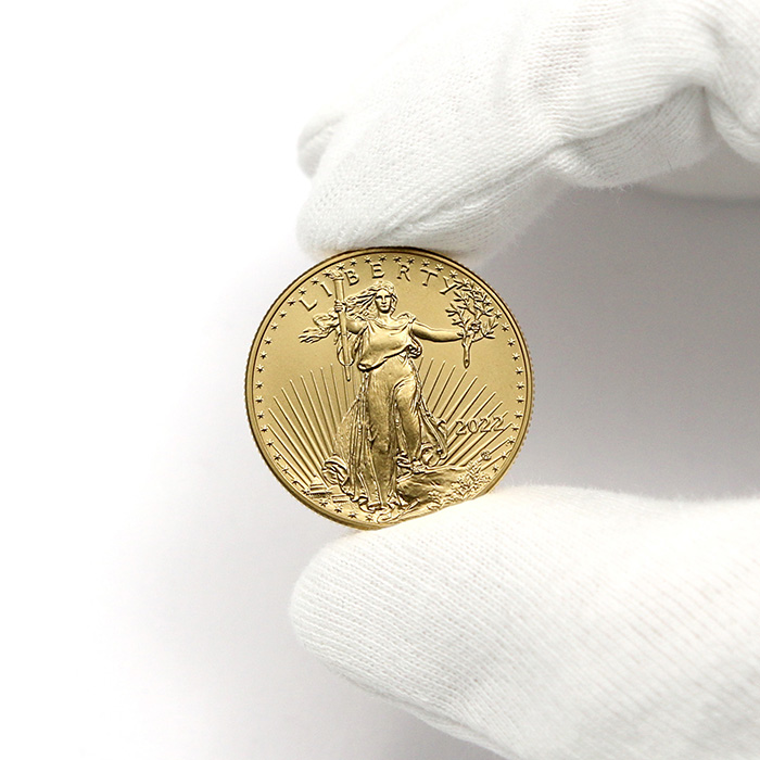 Zlatá investiční mince American Eagle 1/2 Oz 
