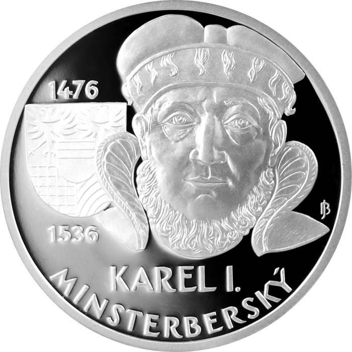 Sada 4 stříbrných mincí 1 NZD Šlechtický rod pánů z Kunštátu a Poděbrad 2014 Proof