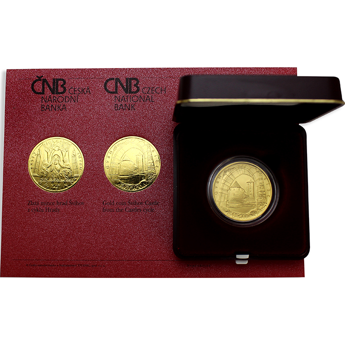 Zlatá mince 5000 Kč Hrad Švihov 2019 Standard
