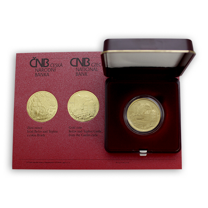 Zlatá minca 5000 Kč Hrad Bečov nad Teplou 2020 Standard