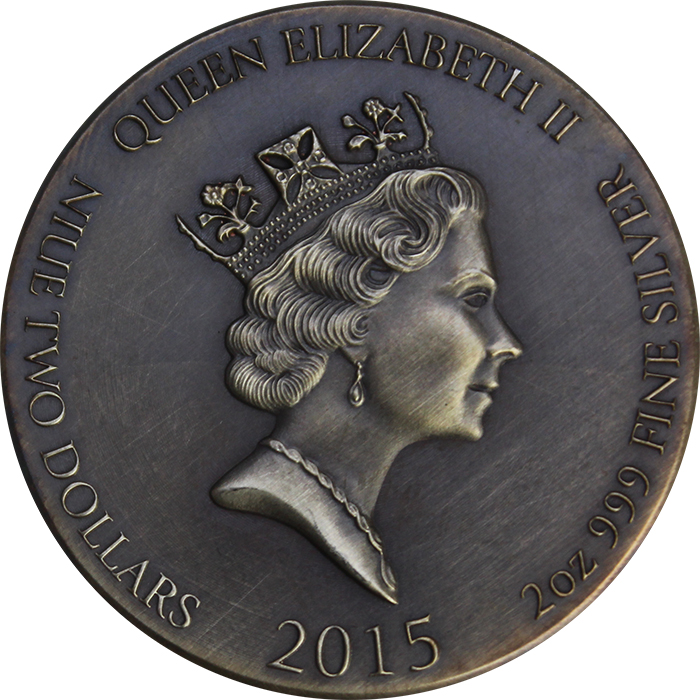 Biblical Series Sada stříbrných mincí 2015 Antique Standard