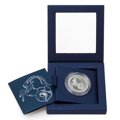 Stříbrná medaile Znamení zvěrokruhu s věnováním - Kozoroh 2017 Proof