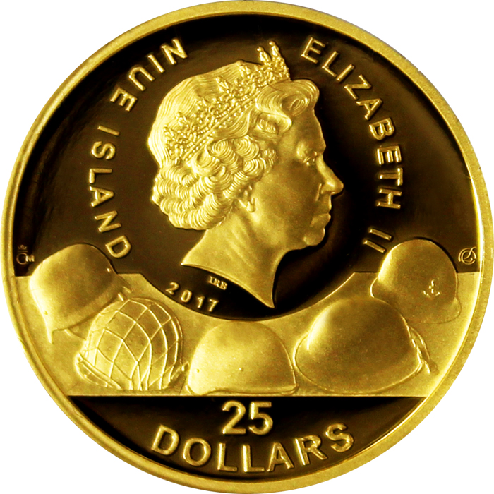 Sada čtyř zlatých mincí 2017 Válečný rok 1942 Proof