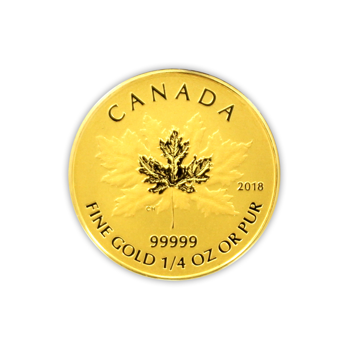 Maple Leaf Exkluzívna sada zlatých mincí 2018 Proof .99999