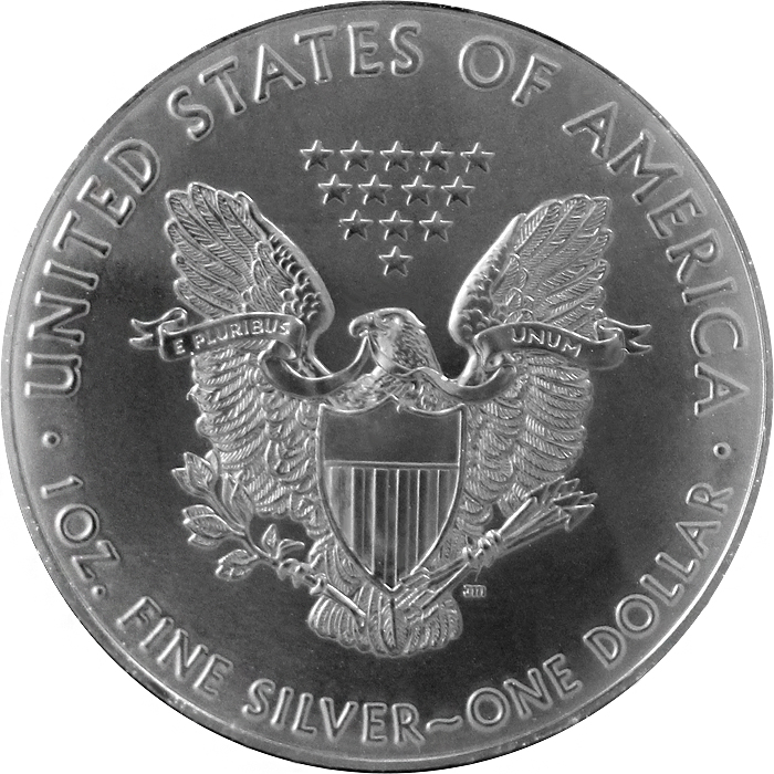 American Eagle Čtyři roční období Sada stříbrných Ruthenium mincí 2017 Standard