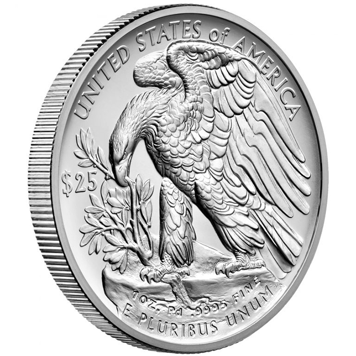 Palladiová investiční mince American Eagle 1 Oz 2017