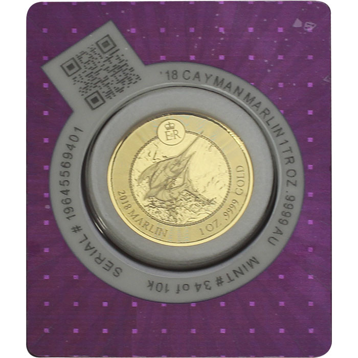 Zlatá investiční mince Marlín 1 Oz
