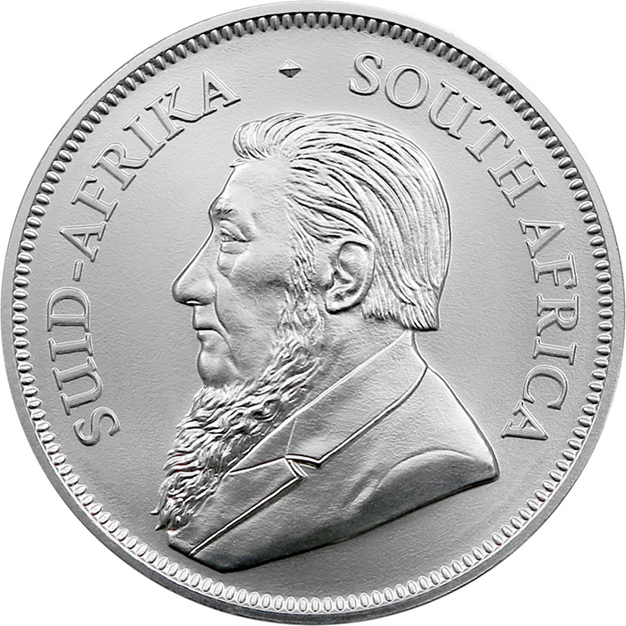 Stříbrná investiční mince Krugerrand 1 Oz (Odběr nad 100 Ks)