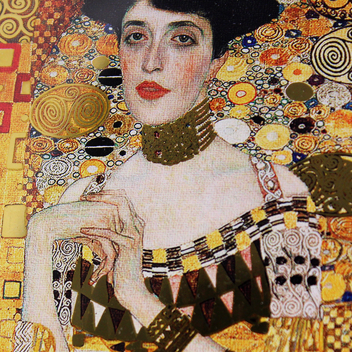 Gustav Klimt Adele Bloch-Bauer Exkluzivní stříbrná mince Velikáni umění 2020 Standard