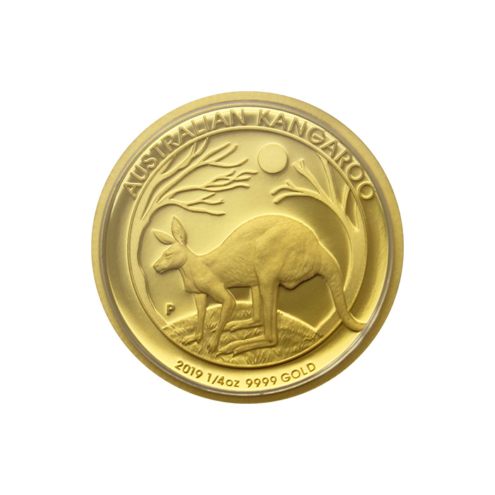Australian Kangaroo Sada zlatých mincí 2019 Proof