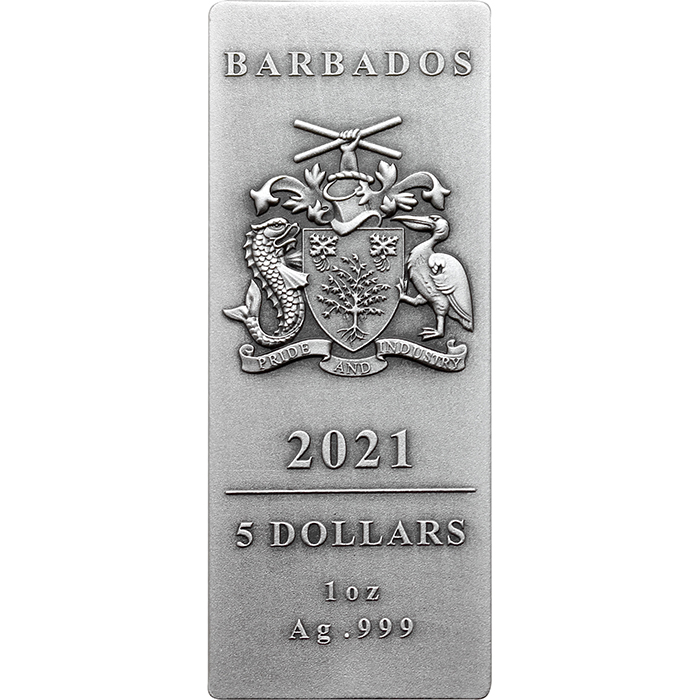Sada čtyř stříbrných mincí Mount Rushmore 2021 Antique Standard