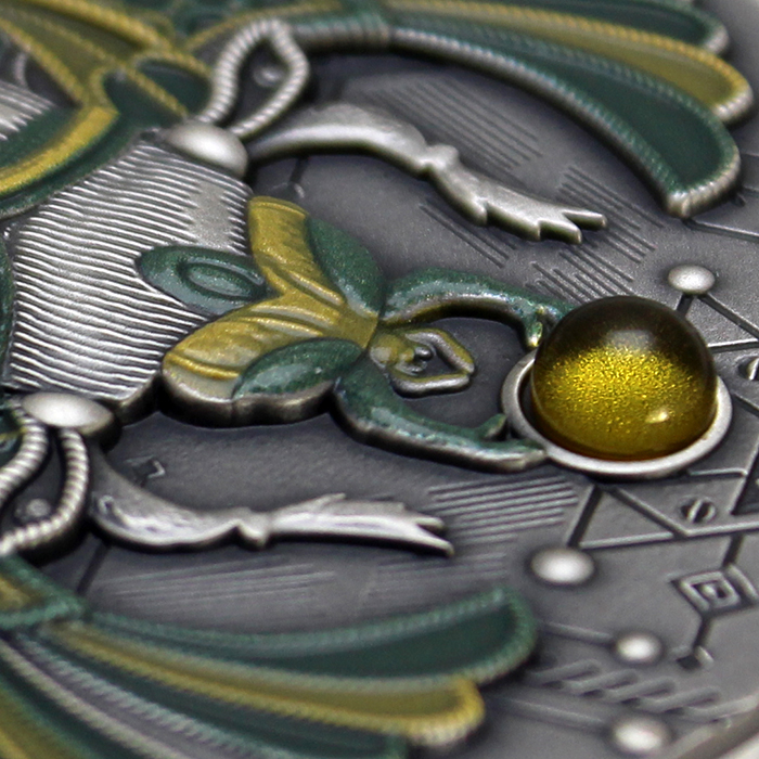 Stříbrná mince Skarabeus Jantar 2 Oz 2020 Antique Standard