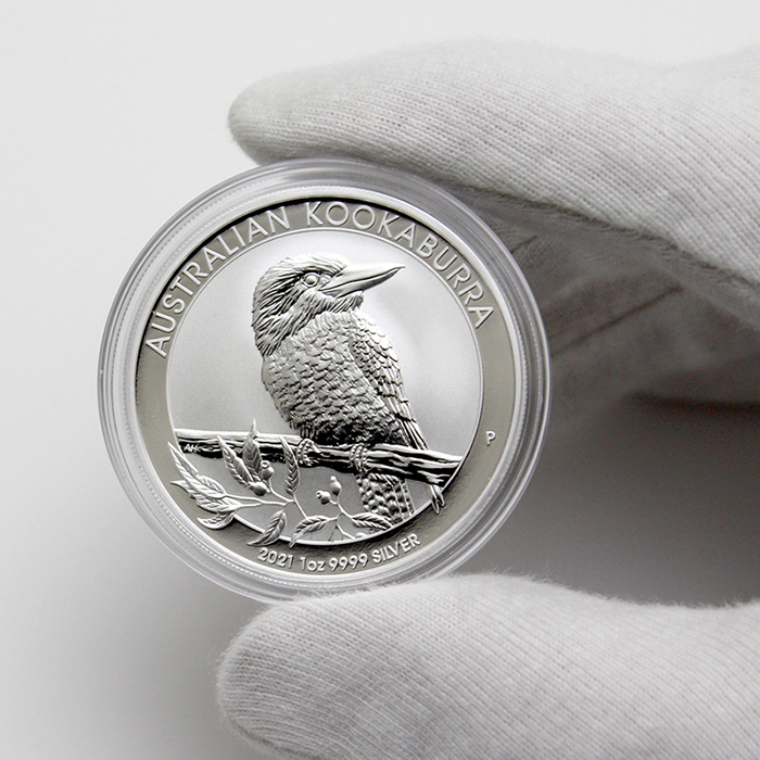 Stříbrná investiční mince Kookaburra Ledňáček 1 Oz 2021