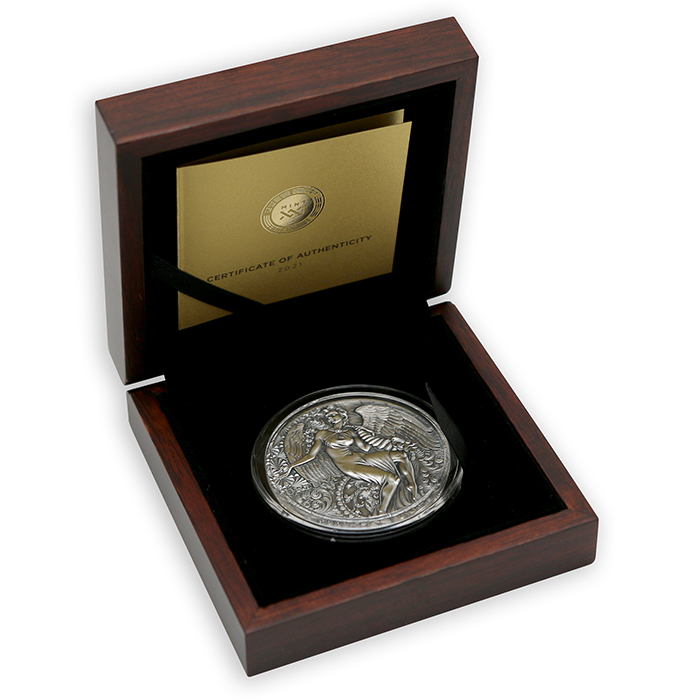Stříbrná mince Fortuna 2 Oz 2021 Antique Standard