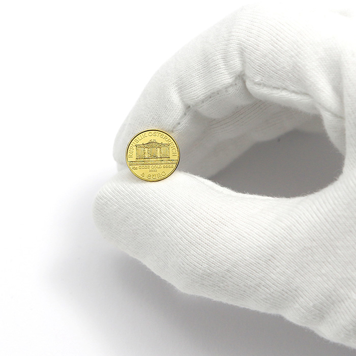 Zlatá investiční mince Wiener Philharmoniker 1/25 Oz