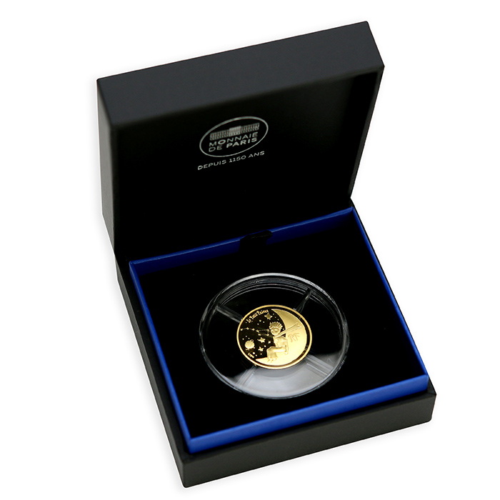 Zlatá minca Malý princ: Mesiac 1/4 Oz 2021 Proof
