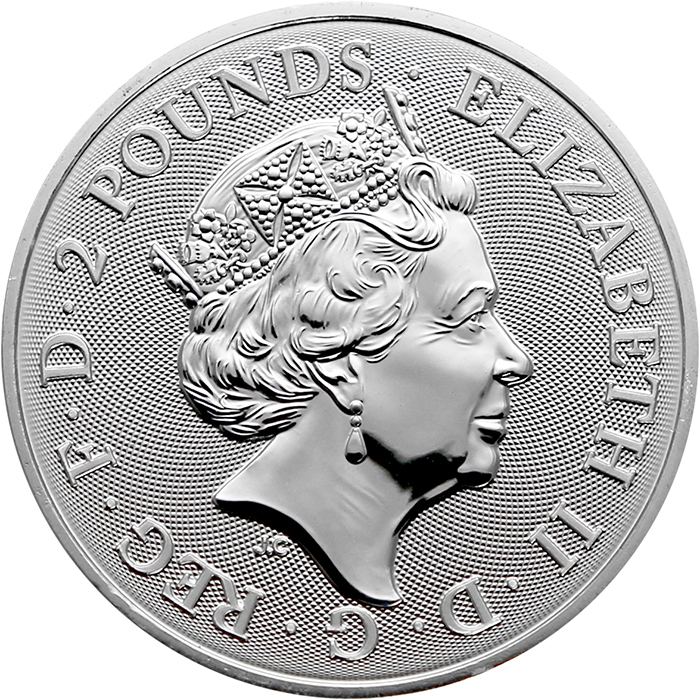 Stříbrná investiční mince Royal Arms 1 Oz 2021 (Odběr 100 Ks a více)