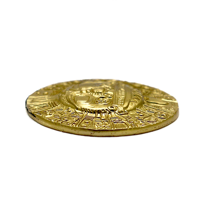 Strieborná pozlátená minca Boh Slnka Inkov 1 Oz 2021