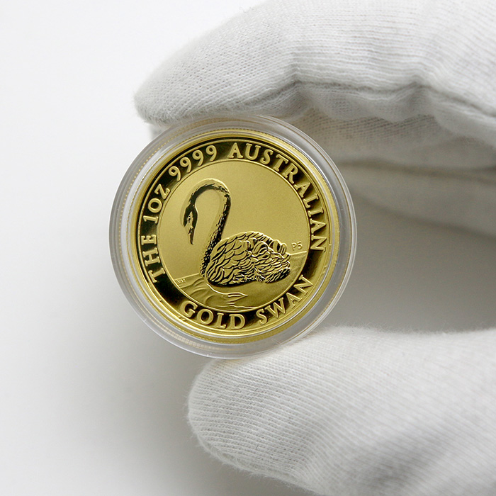 Zlatá investičná minca Australian Swan 1 Oz 2021