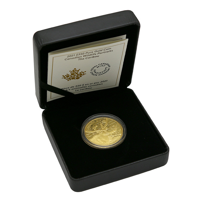 Zlatá minca Karibu 2021 Proof (.99999)