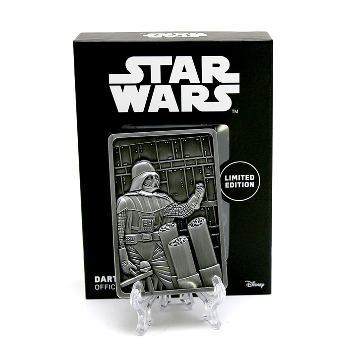 Sběratelská pokovená medaile Star Wars - Darth Vader Antique Standard