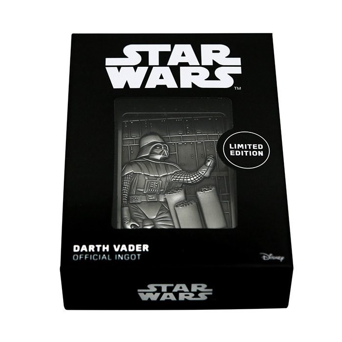 Sběratelská pokovená medaile Star Wars - Darth Vader Antique Standard